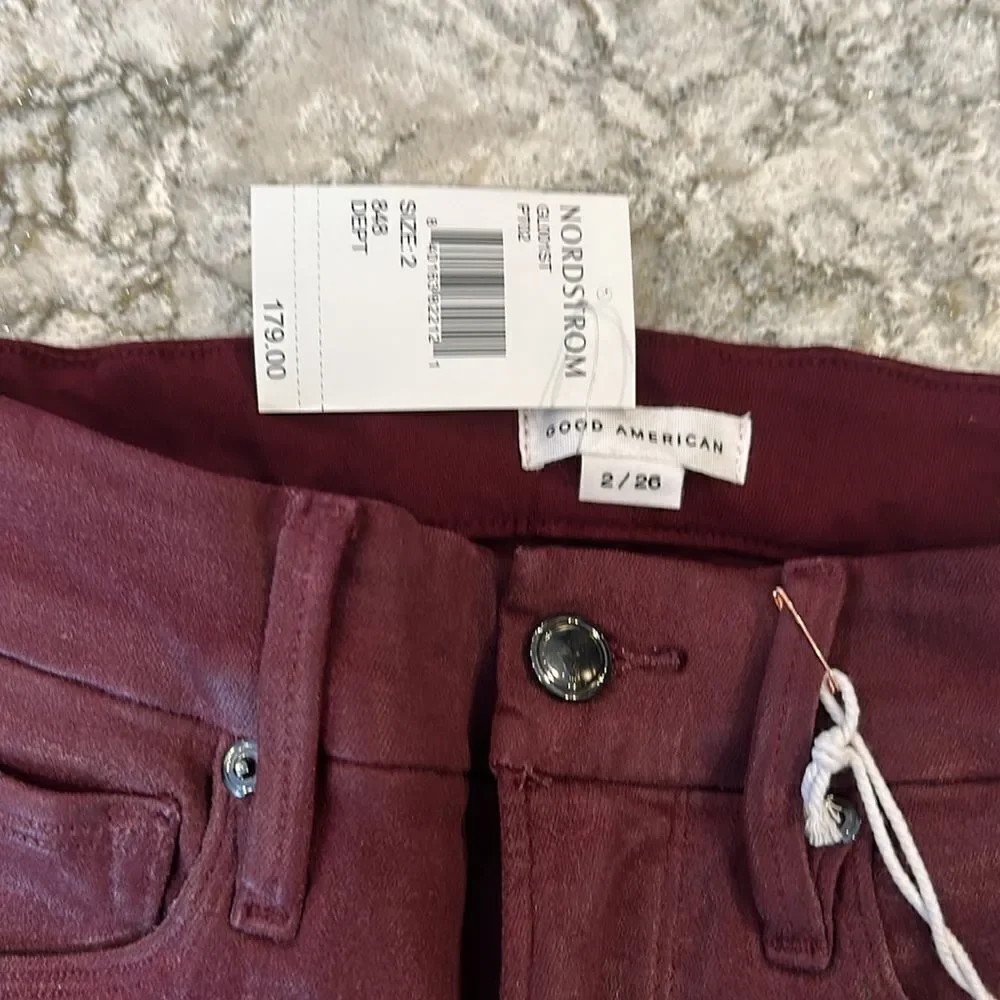 👖 Good American Midrise Skinny Jeans - Size 26, New with Tag! 👖